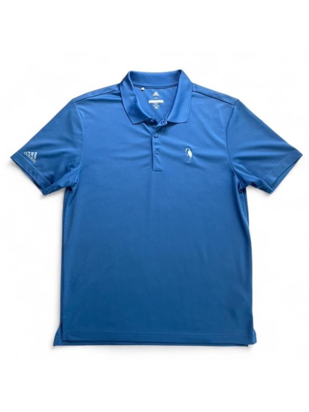 Adidas blue golf polo shirt Men's Medium